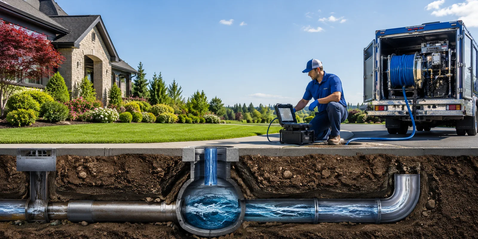 Drainage restoration information for Cogan Station, PA